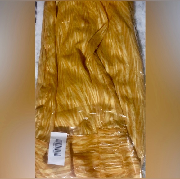 VICI tatianna yellow wide leg, high waist relax fit lined pants NEW RE $70 - Picture 13 of 15